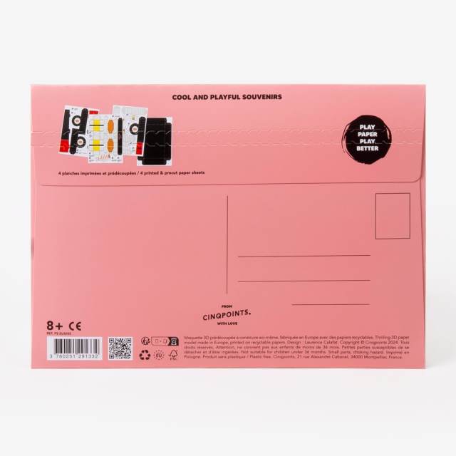 3Dペーパーモデル＝お寿司 Cinqpoints PLAY Department Store