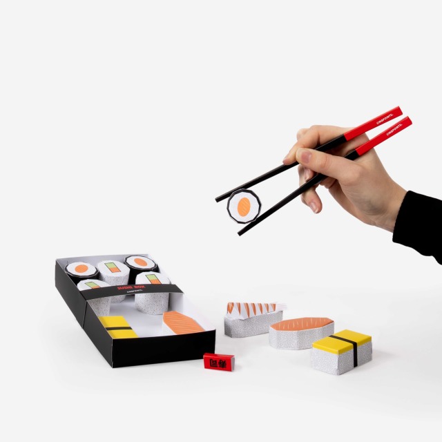 3Dペーパーモデル＝お寿司 Cinqpoints PLAY Department Store