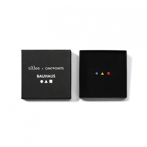 バウハウス-ピアス3個セット Cinqpoints PLAY Department Store