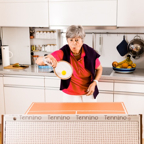 テニーノ ブラウン 組立テーブルテニス Kickpack PLAY Department Store