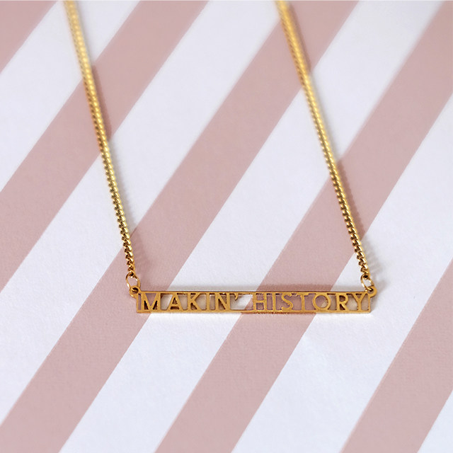 メイク・ヒストリー ＞ MAKIN' HISTORY ネックレス| 雑貨| ファッション アクセサリー| 思い出 選べるラッピング ギフト  MAKE HISTORY MAKIN' HISTORY NECKLACE MH015 通販 