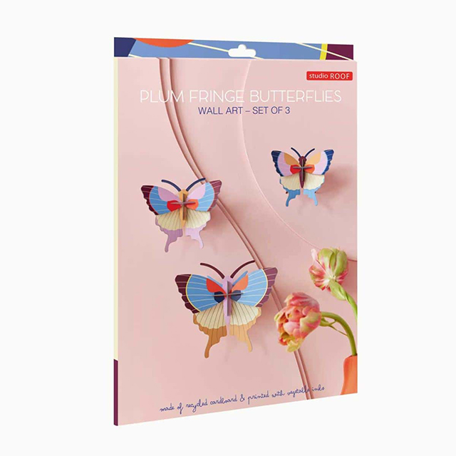プラム・フリンジ・バタフライ（3セット） studio ROOF PLAY