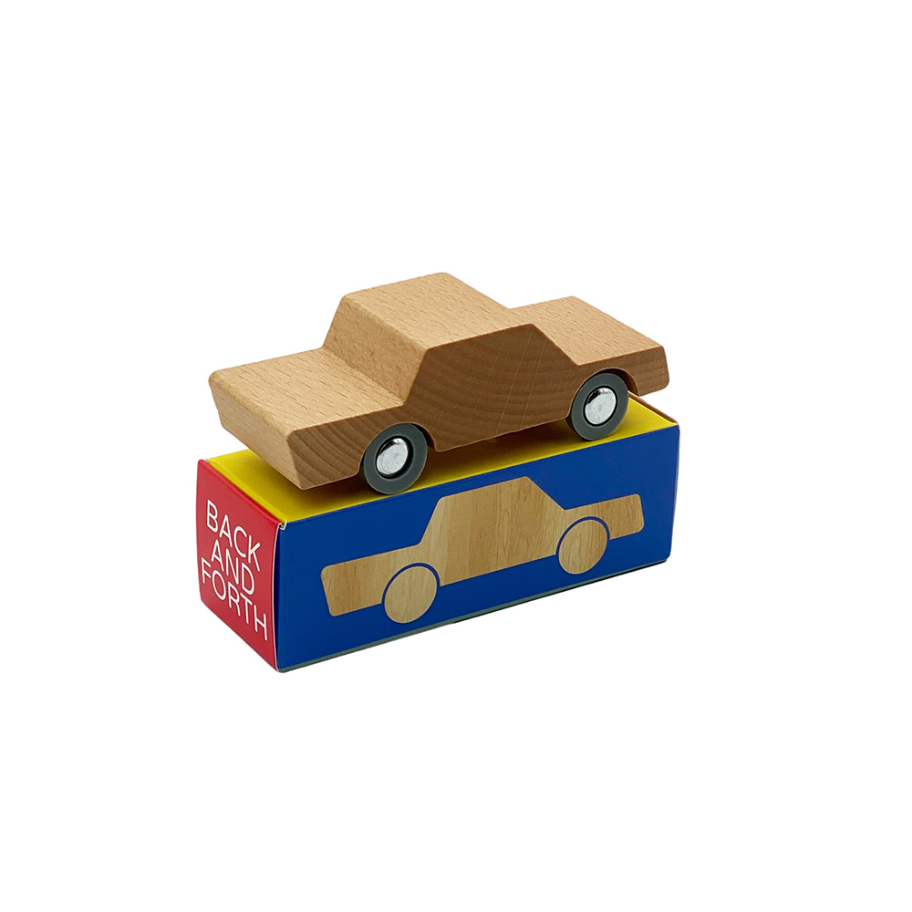 バック＆フォース・木製カー ナチュラル waytoplay PLAY Department Store